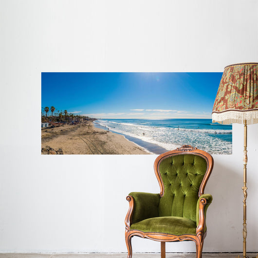 Panoramic Coastline San Diego Wall Decal