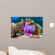 Clown Fish inside Pink Wall Decal