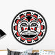 Tribal American Ethnic Sun Wall Decal