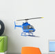 Blue Helicopter Wall Decal