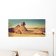 Great Sphinx Giza Pyramids Wall Decal Panoramic Wall Decal