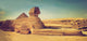 Great Sphinx Giza Pyramids Wall Decal Panoramic Wall Decal