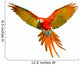 Parrot Flying Wall Decal