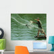 Fisherman Wall Decal Design 2
