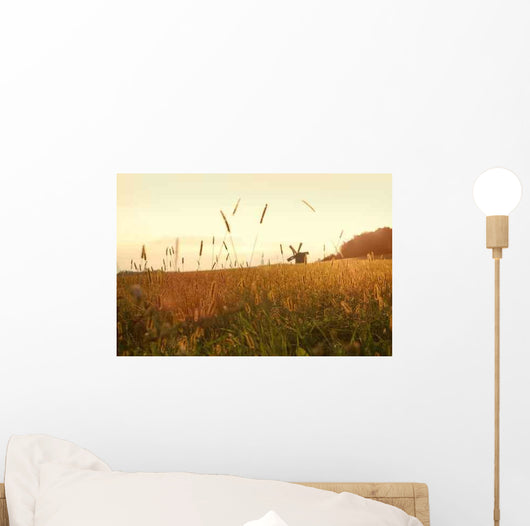 Field Sunset Wall Decal Design 2
