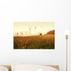 Field Sunset Wall Decal Design 2