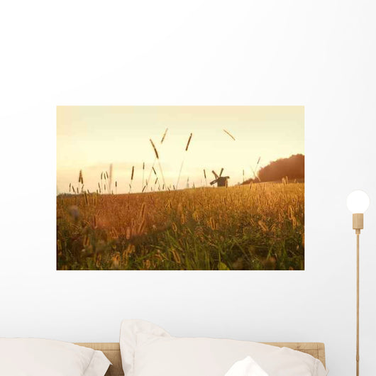 Field Sunset Wall Decal Design 2