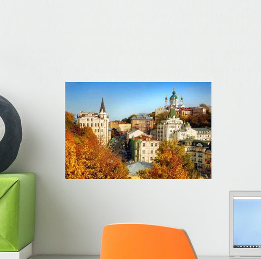 Autumn City Wall Decal