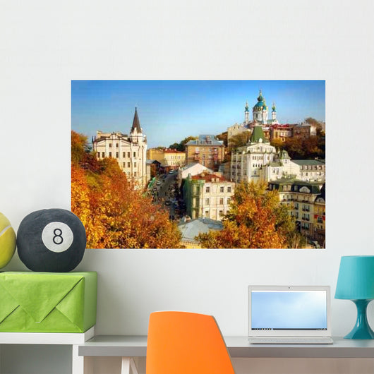 Autumn City Wall Decal