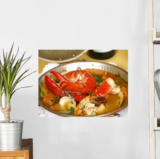 Seafood Cataplana Wall Decal