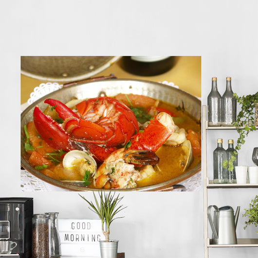 Seafood Cataplana Wall Decal