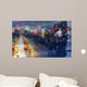 Double Exposure Business Woman Wall Decal