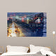 Double Exposure Business Woman Wall Decal