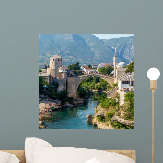 Old Bridge Mostar Wall Decal Design 2