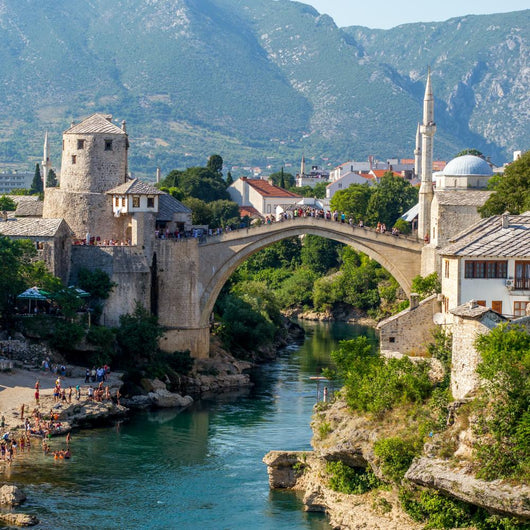 Old Bridge Mostar Wall Decal Design 2