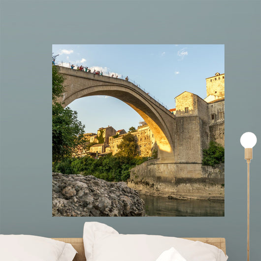 Old Bridge Mostar Wall Decal Design 1