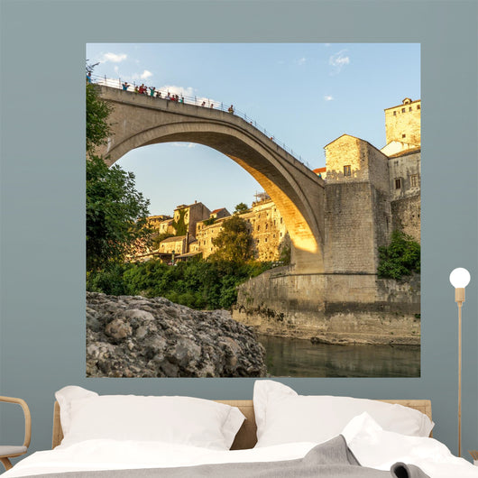 Old Bridge Mostar Wall Decal Design 1