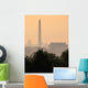 Washington DC Skyline Fog Wall Decal