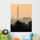 Washington DC Skyline Fog Wall Decal