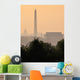 Washington DC Skyline Fog Wall Decal