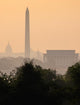 Washington DC Skyline Fog Wall Decal