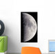First Quarter Moon Wall Decal