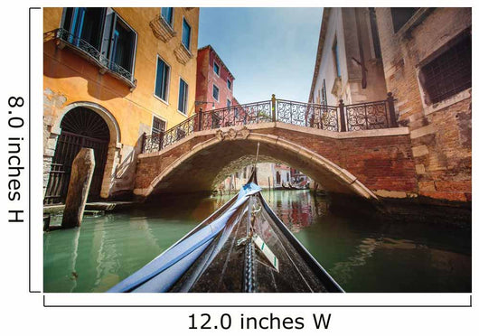 From Venetian Gondola Wall Decal