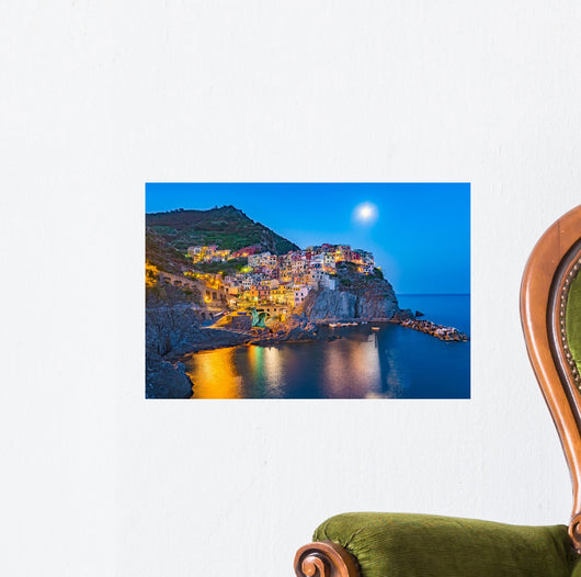 Manarola Village Cinque Terre Wall Decal