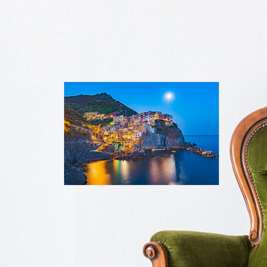 Manarola Village Cinque Terre Wall Decal