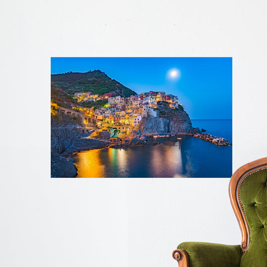 Manarola Village Cinque Terre Wall Decal