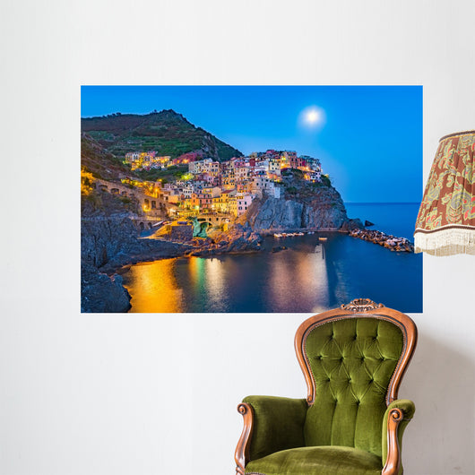 Manarola Village Cinque Terre Wall Decal