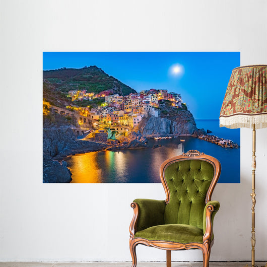 Manarola Village Cinque Terre Wall Decal