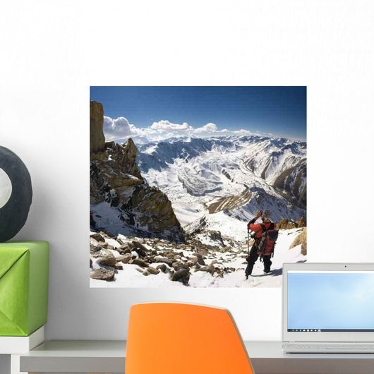 Descent from Peak Soviet's Wall Decal