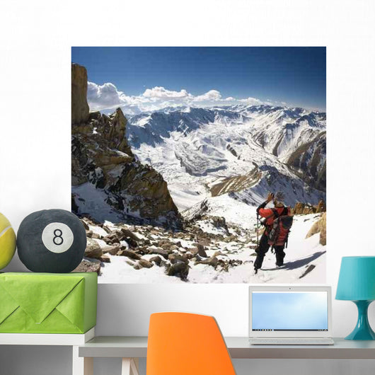 Descent from Peak Soviet's Wall Decal