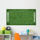 American Football Field Wall Decal