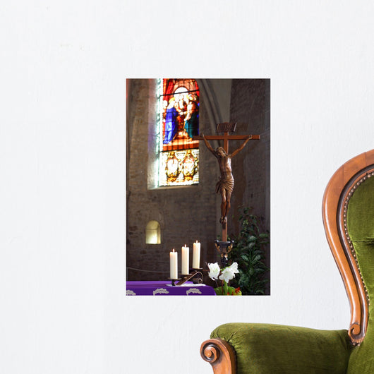 Crucifix Wall Decal