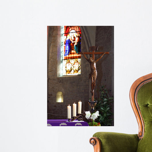 Crucifix Wall Decal