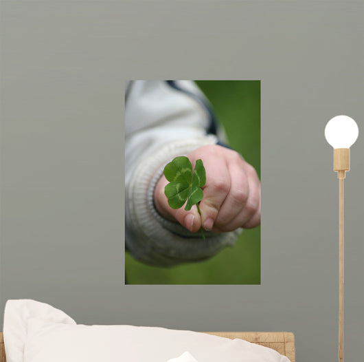 Four Leaf Clover Wall Decal
