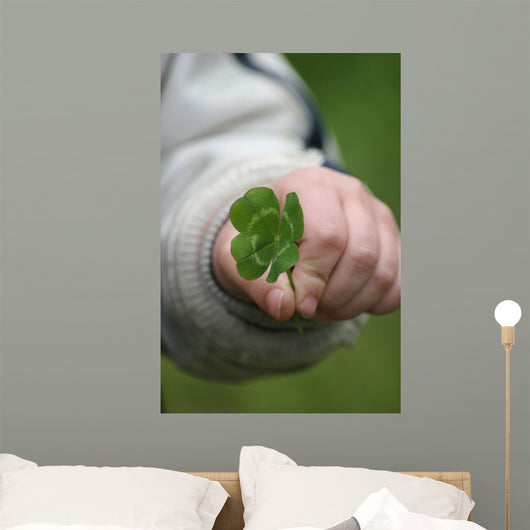 Four Leaf Clover Wall Decal