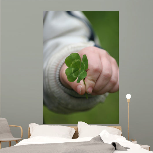 Four Leaf Clover Wall Decal