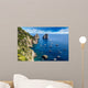 Italian Capri Island Sailboats Wall Decal