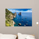 Italian Capri Island Sailboats Wall Decal