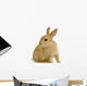 Lapin Sur Fond Blanc Wall Decal