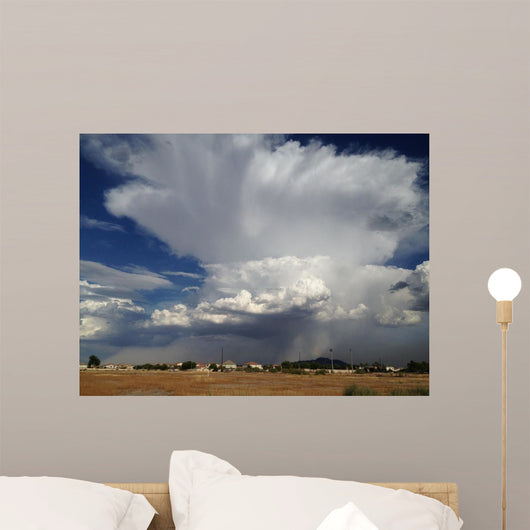 Tall Thunderstorm Builds over Wall Decal