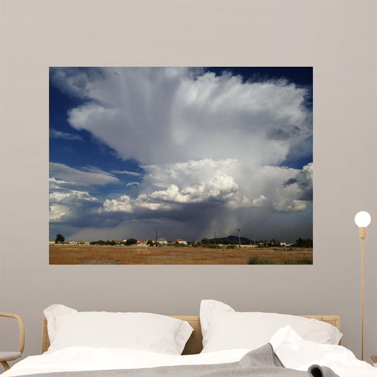 Tall Thunderstorm Builds over Wall Decal