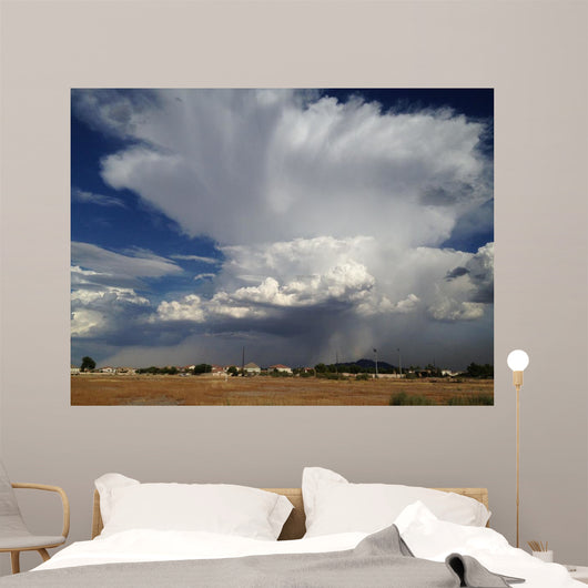 Tall Thunderstorm Builds over Wall Decal