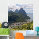 Pitons St Lucia Wall Decal