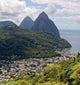 Pitons St Lucia Wall Decal