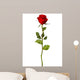 Red Rose White Eps Wall Decal