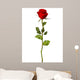 Red Rose White Eps Wall Decal